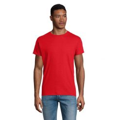 Epicka Koszulka Unisex Dla Dorosłych. Czerwone bluzki damskie SOL'S, s, bez wzorów, sportowe, bez kołnierzyka, bez ramiączek. Za 31.99 zł.