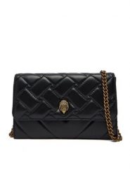 Kurt Geiger Torebka Kensington Chain 648300109 Czarny. Czarne torebki wizytowe damskie Kurt Geiger, bez wzorów, ze skóry, bez dodatków. Za 659.99 zł.