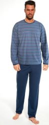Cornette Piżama męska 138/47 3XL-4XL 4XL. Piżamy męskie Cornette, m, bez wzorów, bez kołnierzyka, bez ramiączek. Za 155.70 zł.