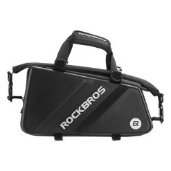 Torba rowerowa Rockbros na bagażnik 11,6 L - Czarna. Czarne torby na ramię męskie ROCKBROS, z materiału, na ramię, duże. Za 199.99 zł.