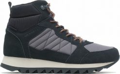 Buty trekkingowe męskie Merrell Alpine Sneaker Mid WP 2 czarne r. 42. Czarne trekkingi męskie Merrell, bez zapięcia. Za 396.99 zł.