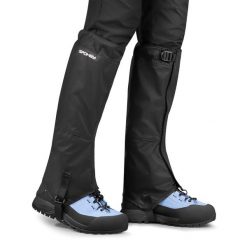 Stuptuty Spokey Tracky. Czarne buty zimowe męskie Spokey, na zimę, bez wzorów, bez obcasa, bez zapięcia. W wyprzedaży za 62.99 zł.