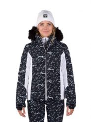 Kurtka narciarska Rossignol damska W Staci PR Puffy JKT czarna. Czarne kurtki sportowe damskie Rossignol, s, bez wzorów, z futra, bez ramiączek, z kapturem, narciarskie. Za 1,119.00 zł.