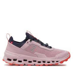 Buty do biegania On. Czerwone obuwie sportowe damskie On, bez wzorów, bez zapięcia, do biegania. Za 649.99 zł.