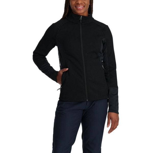 Damska bluza Spyder Bandita. Czarne bluzy damskie Spyder, xs, bez wzorów, z polaru, sportowe, bez ramiączek, bez kaptura. W wyprzedaży za 383.35 zł.