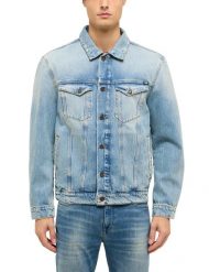 Męska Kurtka Jeansowa Mustang Style Dallas Jacket Denim Blue 1017682 5000 572. Niebieskie kurtki męskie Mustang, m, bez wzorów, z denimu, bez kaptura. Za 199.99 zł.