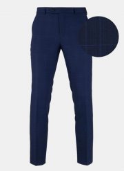 PAKO LORENTE – Spodnie męskie garniturowe LEONEL PPLM9-6G-223-G. Niebieskie eleganckie spodnie męskie Pako Lorente, m, bez wzorów, z tkaniny. Za 149.99 zł.