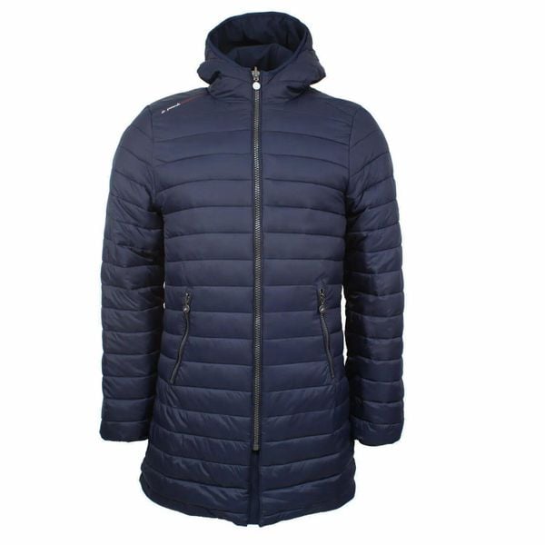 Odwracalna parka Peak Mountain Cesario. Niebieskie parki męskie Peak Mountain, na zimę, m, bez wzorów, z puchu, sportowe, bez kołnierzyka, bez kaptura. Za 500.50 zł.