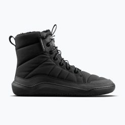 Buty barefoot męskie Vivobarefoot Gobi Hiber. Czarne buty zimowe męskie Vivobarefoot, bez wzorów, bez obcasa, bez zapięcia. Za 819.99 zł.