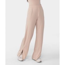 Spodnie wiskozowe Carpatree Cozy Leisure beżowe. Brązowe spodnie dresowe damskie Carpatree, bez wzorów, z dzianiny, sportowe, długie. W wyprzedaży za 199.99 zł.