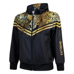 Bluza damska sportowa rozpinana z kapturem EXTREME HOBBY ROSE. Czarne bluzy damskie EXTREME HOBBY, m, bez wzorów, z poliesteru, sportowe, bez ramiączek, z kapturem. Za 259.00 zł.