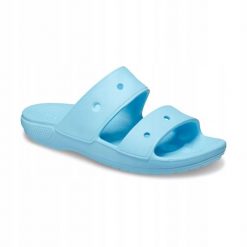 Klapki Dla Dorosłych Crocs Classic Sandal. Szare klapki męskie Crocs, bez wzorów, z materiału, bez zapięcia. Za 118.99 zł.