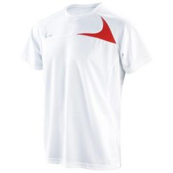 Koszulka Treningowa Dash Dla Dorosłych Unisex. Białe bluzki damskie SPIRO, bez wzorów, sportowe, bez kołnierzyka, bez ramiączek. Za 82.99 zł.