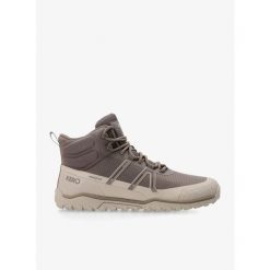 Buty turystyczne damskie Xero Shoes Scrambler Trail Mid WP. Brązowe obuwie trekkingowe damskie XERO SHOES, bez zapięcia. Za 592.99 zł.