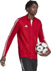 Adidas Bluza męska adidas Tiro 23 League Training Track Top czerwona HS3502 XS. Czerwone bluzy męskie Adidas, m, bez wzorów, bez ramiączek, bez kaptura. Za 128.50 zł.