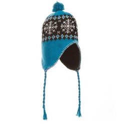 Czapka zimowa niebieska ASPEN uszatka CHIEMSEE CH-001-NB. Niebieskie czapki damskie na zimę, bez wzorów. Za 14.99 zł.