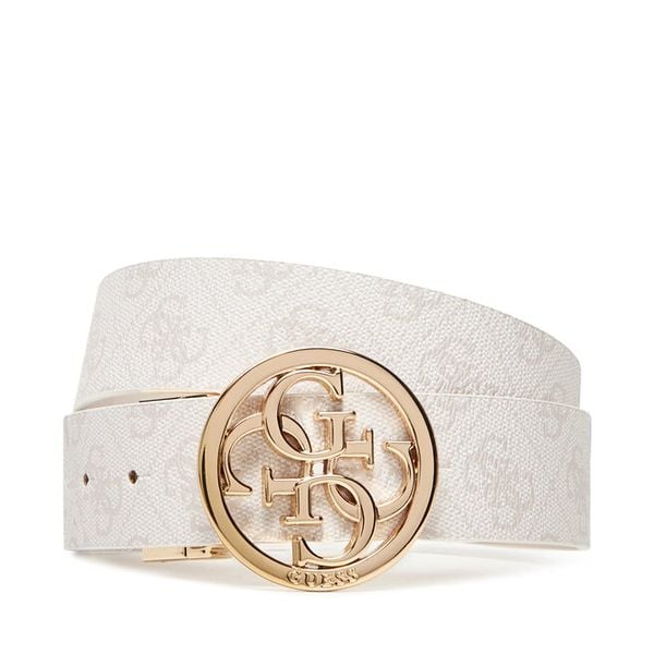 Pasek Damski Guess. Białe paski damskie Guess, z aplikacjami. Za 159.99 zł.