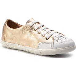 Tenisówki KAZAR - Amelia 38047-11-13 Gold. Żółte trampki i tenisówki damskie Kazar, bez wzorów, ze skóry, bez zapięcia. W wyprzedaży za 269.00 zł.