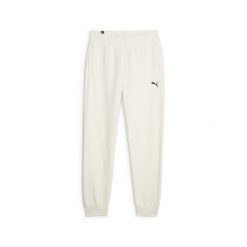 Spodnie sportowe damskie Puma Better Essentials. Niebieskie obuwie sportowe damskie Puma, bez wzorów, z dresówki, bez zapięcia, na fitness i siłownię. Za 322.00 zł.