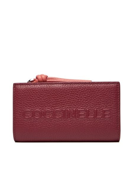 Coccinelle Portfel Coccinellemyrtha Maxi Log E2 QBB 11 F1 01 Bordowy. Czerwone portfele damskie Coccinelle, ze skóry. Za 379.99 zł.