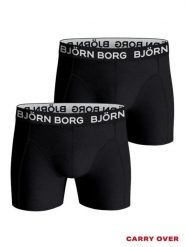 Bjorn_borg COTTON STRETCH BOXER 2p - Elastyczne bokserki bawełniane. Bokserki męskie Björn Borg, bez wzorów, z bawełny. Za 194.00 zł.
