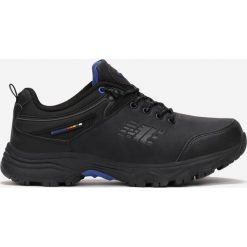 Czarne Buty Trekkingowe Phinine. Czarne trekkingi męskie Born2be, na lato, z nubiku, przed kostkę, bez zapięcia. Za 139.99 zł.