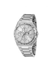 Maserati Zegarek Velocita Slim Chronograph R8873653005 Srebrny. Szare zegarki męskie maserati, bez wzorów, srebrne. Za 1,429.00 zł.