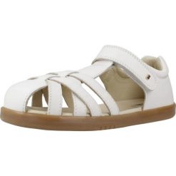 Sandały BOBUX CROSS JUMP Biały. Białe sandały męskie BOBUX, na lato, bez wzorów, ze skóry, bez zapięcia. Za 333.99 zł.