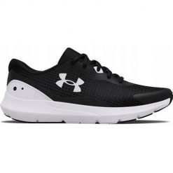 Buty do biegania damskie Under Armour Surge 3. Białe obuwie trekkingowe damskie Under Armour, bez zapięcia. Za 170.99 zł.