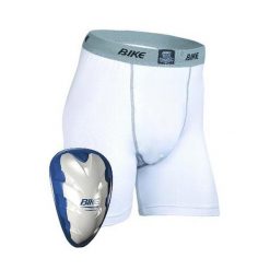 Bokserki rowerowe dla młodzieży BIKE. Biała bokserki męskie BIKE, bez wzorów. Za 172.95 zł.