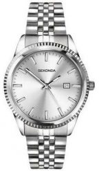 Zegarek męski Sekonda 30258 srebrny. Szare zegarki męskie Sekonda, bez wzorów, srebrne. Za 321.00 zł.