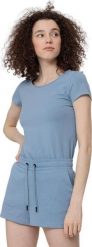 4f Koszulka damska 4F denim H4L22 TSD350 32S : Rozmiar - XS. Bluzki damskie 4F, l, bez wzorów, z denimu, bez kołnierzyka, bez ramiączek. Za 32.44 zł.