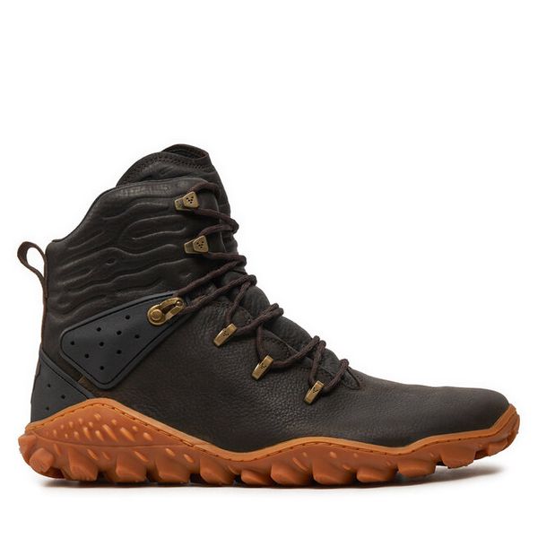 Trekkingi Vivo Barefoot. Brązowe botki męskie Vivo Barefoot, bez wzorów, sportowe, bez obcasa, bez zapięcia. Za 1,079.00 zł.