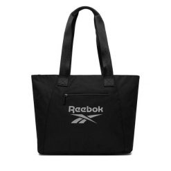 Torebka Reebok. Czarne shopperki damskie Reebok, bez wzorów, bez dodatków. Za 79.99 zł.
