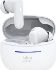 Słuchawki Blue Star Blue Star słuchawki bezprzewodowe stereo TWS BK44 białe. Białe słuchawki bezprzewodowe Blue Star. Za 27.50 zł.