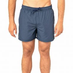 Strój kąpielowy Męski Offset 15" Volley. Niebieskie szorty męskie Rip Curl, bez wzorów, sportowe. Za 140.00 zł.