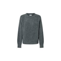 Damski sweter z okrągłym dekoltem Pepe Jeans Irma. Białe swetry nierozpinane damskie Pepe Jeans, s, bez wzorów, z jeansu, biznesowe, bez kołnierzyka, bez ramiączek. Za 387.05 zł.