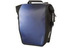 Torba rowerowa pojedyncza wodoszczelna niebieska Shelter. Niebieskie torby na ramię męskie AGU, z materiału, na ramię. Za 229.99 zł.