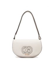 Guess Torebka Calebra HWBG95 36210 Biały. Białe listonoszki damskie Guess, z aplikacjami, ze skóry, bez dodatków. Za 399.99 zł.