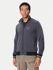 Aeronautica Militare Bluza 262FE2089UF00662 Niebieski Regular Fit. Niebieskie bluzy męskie Aeronautica Militare, m, bez wzorów, z bawełny, bez ramiączek, bez kaptura. Za 664.99 zł.