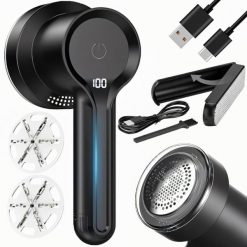 Golarka akumulatorowa do ubrań tapicerki 3 prędkości 5 W Golarka akumulatorowa do ubrań tapicerki 3 prędkości 5 W. Golarki i trymery Retoo. Za 96.60 zł.