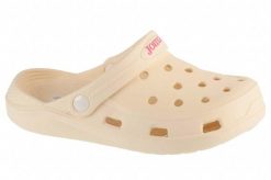Klapki na basen damskie, S.Froc Lady 25 SFROCLS. Brązowe klapki damskie Joma, bez wzorów, z materiału, sportowe, bez obcasa, bez zapięcia. Za 89.99 zł.