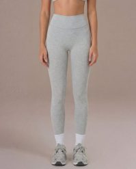 Legginsy Softform™ - Szary melanż. Szare legginsy damskie JOY STUDIO, bez wzorów, z materiału. Za 243.00 zł.