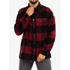 Koszula turystyczna męska Fjallraven Canada Shirt. Brązowe koszule męskie Fjällräven, l, bez wzorów, casualowe, bez kołnierzyka, bez ramiączek. Za 671.99 zł.