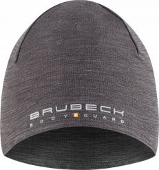 Brubeck HM10180 Czapka wełniana dwuwarstwowa unisex EXTREME WOOL stalowy S/M. Szare czapki damskie Brubeck, na zimę, bez wzorów, z wełny. Za 122.74 zł.