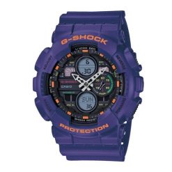 Zegarek G-Shock. Fioletowe zegarki męskie G-Shock, bez wzorów. Za 559.99 zł.