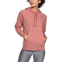Under Armour Rival Bluza Różowy. Czerwone bluzy damskie Under Armour, xs, bez wzorów, z bawełny, bez ramiączek, bez kaptura. Za 257.95 zł.