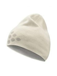 Craft Czapka Adv Nordic Training Merino Logo z wełny i akrylu. Białe czapki damskie Craft, bez wzorów, z wełny. Za 120.76 zł.