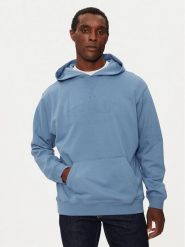 New Balance Bluza MT43500 Niebieski Regular Fit. Niebieskie bluzy męskie New Balance, m, bez wzorów, z bawełny, bez ramiączek, bez kaptura. Za 279.99 zł.