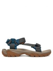 Teva Sandały Terra Fi 5 Universal 1102456 Czarny. Czarne sandały męskie Teva, bez wzorów, z materiału, bez zapięcia. Za 439.99 zł.